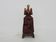 Ancienne grande lampe École Malgache et Tannarive en bois sculpté. Art Déco