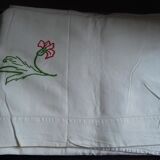 Old embroidered sheet