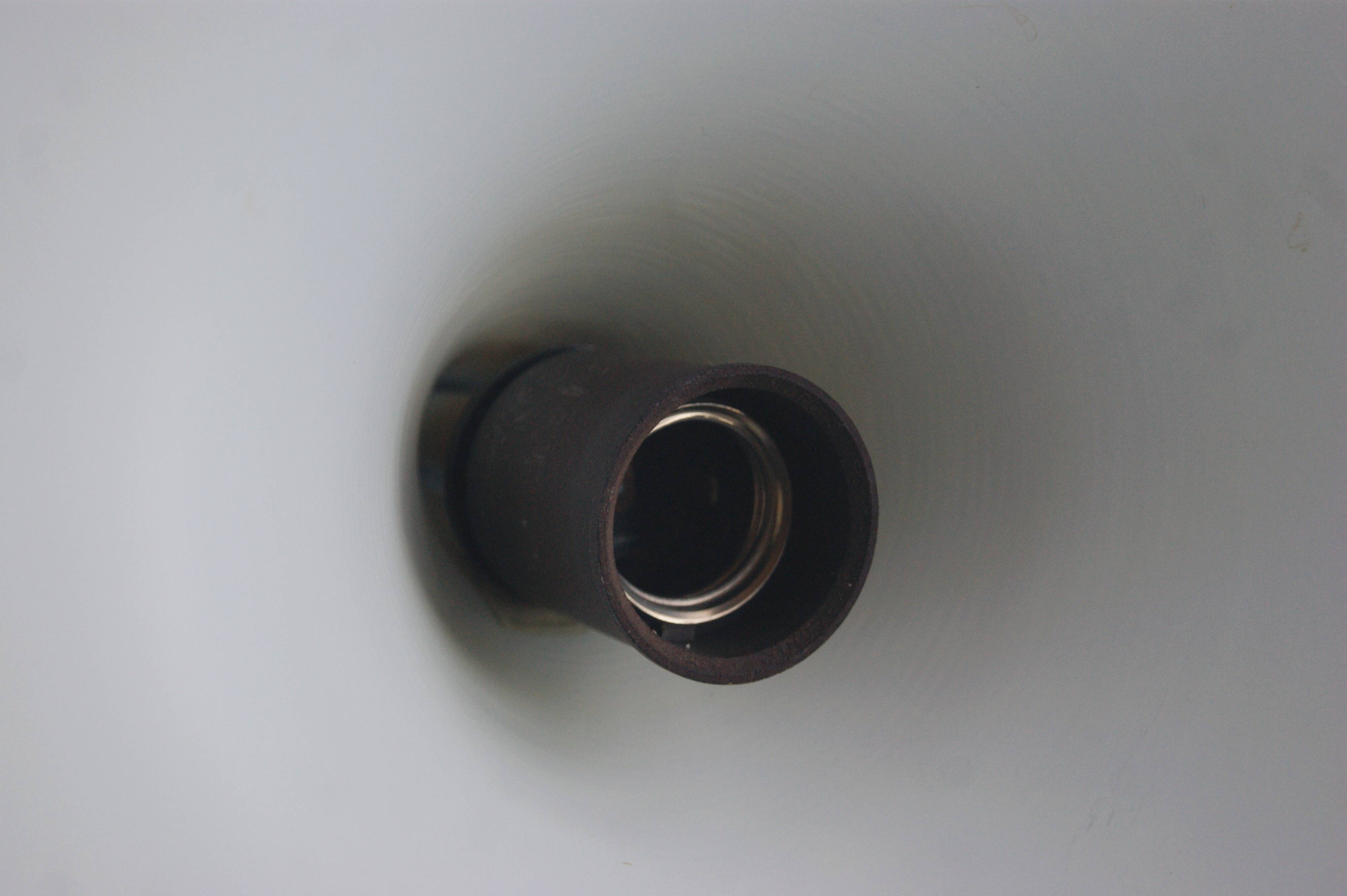 Brown metal "Witch Hat" pendant lamp - design Claus Bonderup - Fog & Morup