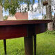 Vintage extendable round table
