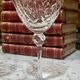 Set of 4 crystal stemmed glasses daum model boléro
