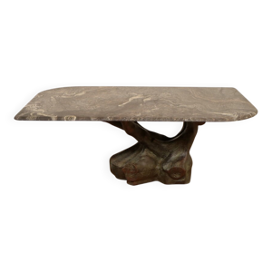 Table basse en marbre,