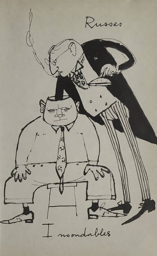 Daninos illustrations from 1962 “The Russians”