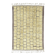 Custom Moroccan Mrirt rug in wool – Golden yellow geometric pattern