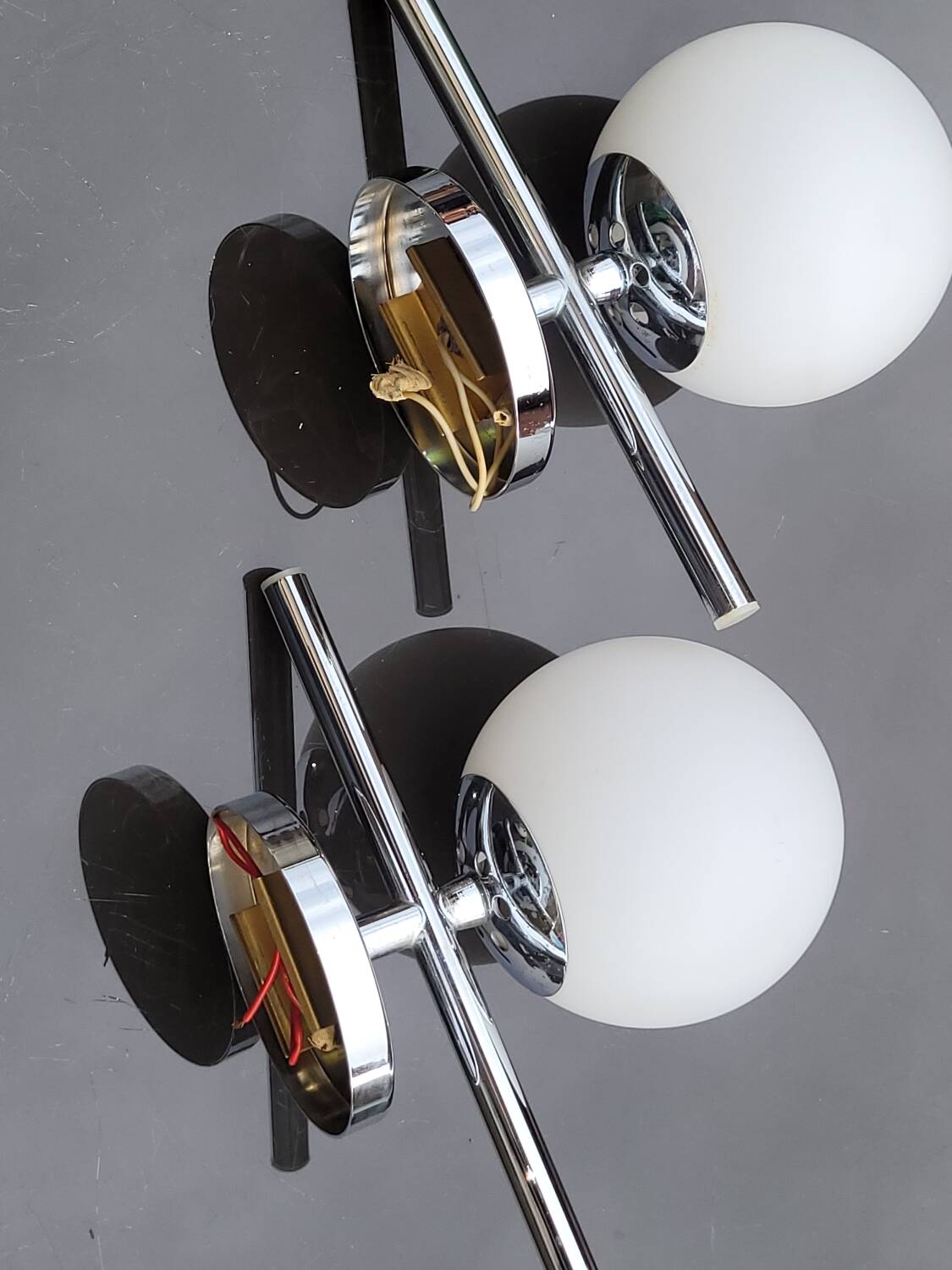 Vintage Chrome Wall Lamp