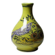 Small ceramic vase signed Henri Siffre Montpellier, bird decoration, 1950s-60s.