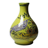 Petit vase en céramique signé Henri Siffre Montpellier décor oiseau années 50-60