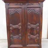 LouisXV walnut cabinet of the xviii century