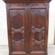 Armoire Louis XV en noyer du xviii ème siecle
