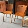 Pair of blond wooden chairs - 1960's