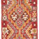 Turkish Handwoven Vintage Herki Kilim 88 cm x 334 cm