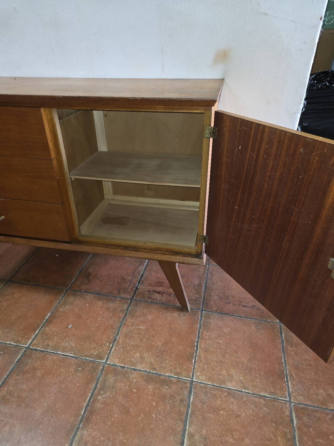 Vintage oak sideboard from the 60s