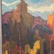 Original Swedish Oil on Canvas – “Orust” by Gösta Arontzon – Signed – Dated 1971 – Vintage & Framed – 58 × 49 cm