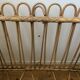 Vintage rattan cradle