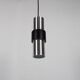One of Four Perforated Aluminum RAAK Amsterdam Pendants, 1970s