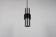 One of Four Perforated Aluminum RAAK Amsterdam Pendants, 1970s
