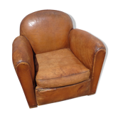 Fauteuil club cuir