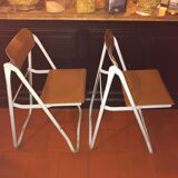 Pair of Chairs Bienaise Nelson brothers circa 1920/1930