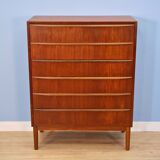 Danish chest of drawers in teak, 1960s