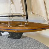 Vintage basin sailboat 60s