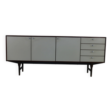 Sixties design rosewood sideboard for Fristho Franeker