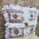 Berber kilim cushion cover: Moroccan wool cushion
