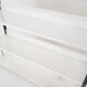 Black and white metal book shelves attrb. to Tomado, Holland, 1950's