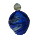 blue glass jewelry box
