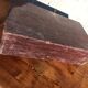 Antique wooden suitcase with lock and key