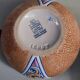Pot amphore en porcelaine et son couvercle