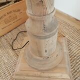 Vintage wooden floor lamp revisited