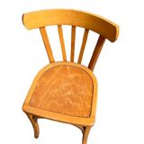 Set of six bistro chairs