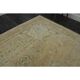 1970s Vintage Persian Handmade Wool Cotton Orange Area Rug 306X381