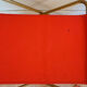 Red vintage pair of lafuma folding chairs