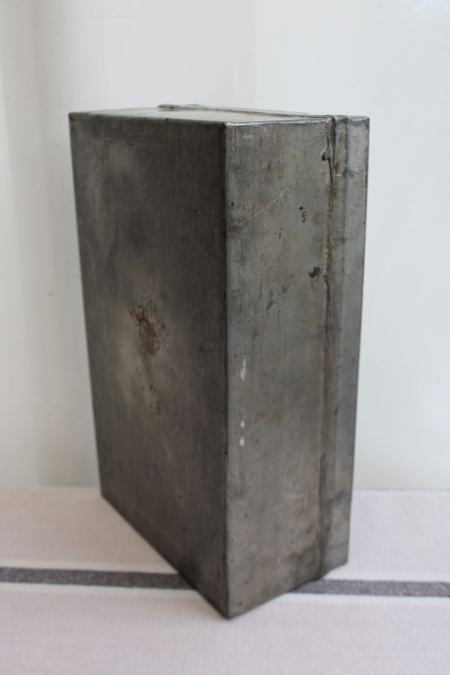 Old wooden military box