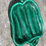 1950s Pepper-Shaped Butter Dish, Signed Vallauris