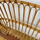 Head and footboard rattan basket