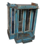 Old art deco teak display case