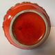 Jasba vase in orange ceramic