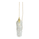 Vintage tulip lamp in customizable glass