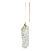 Vintage tulip lamp in customizable glass