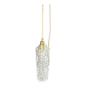 Vintage tulip lamp in customizable glass