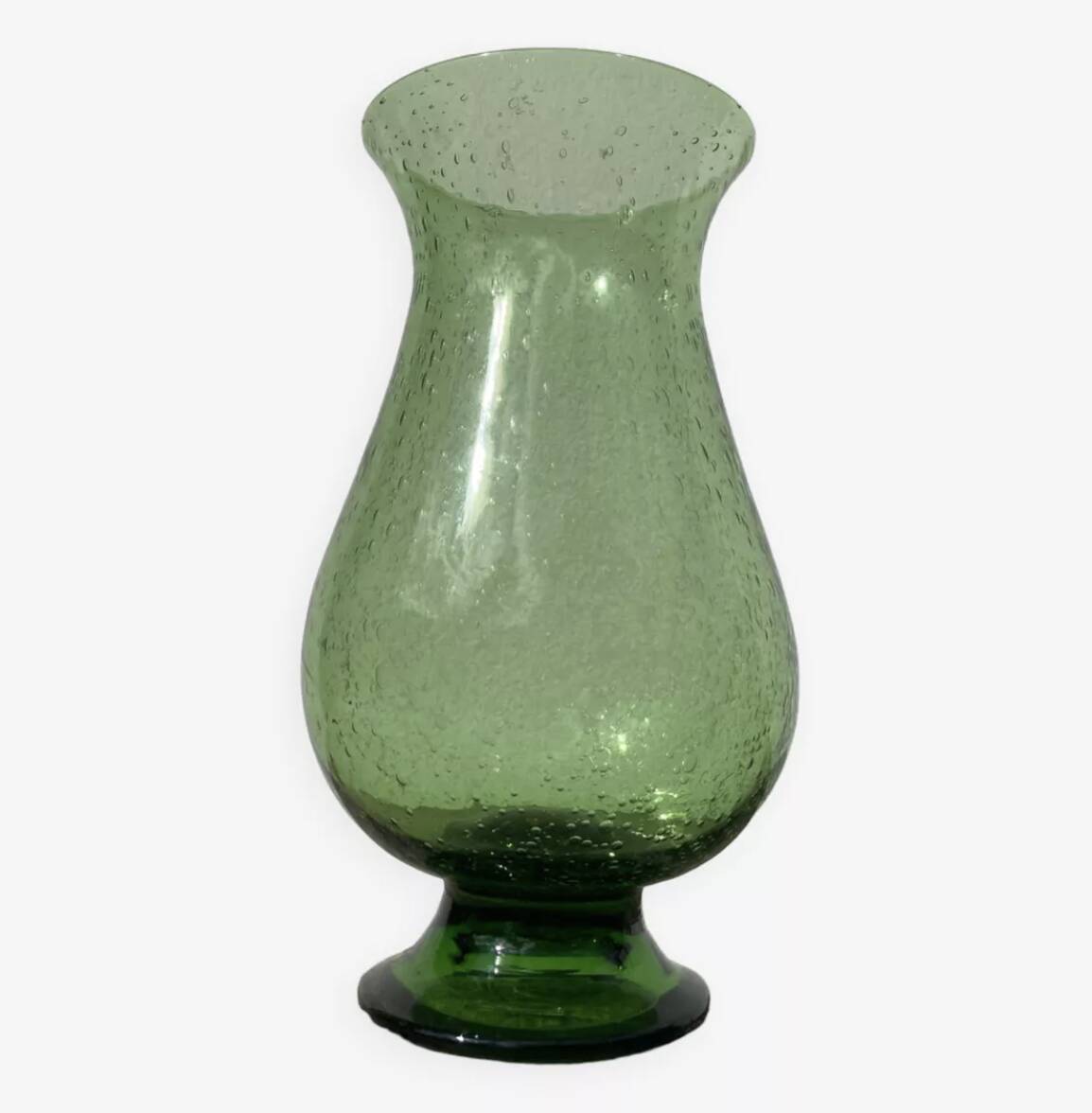 Vase photophore en verre Biot