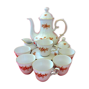 Service à café en porcelaine