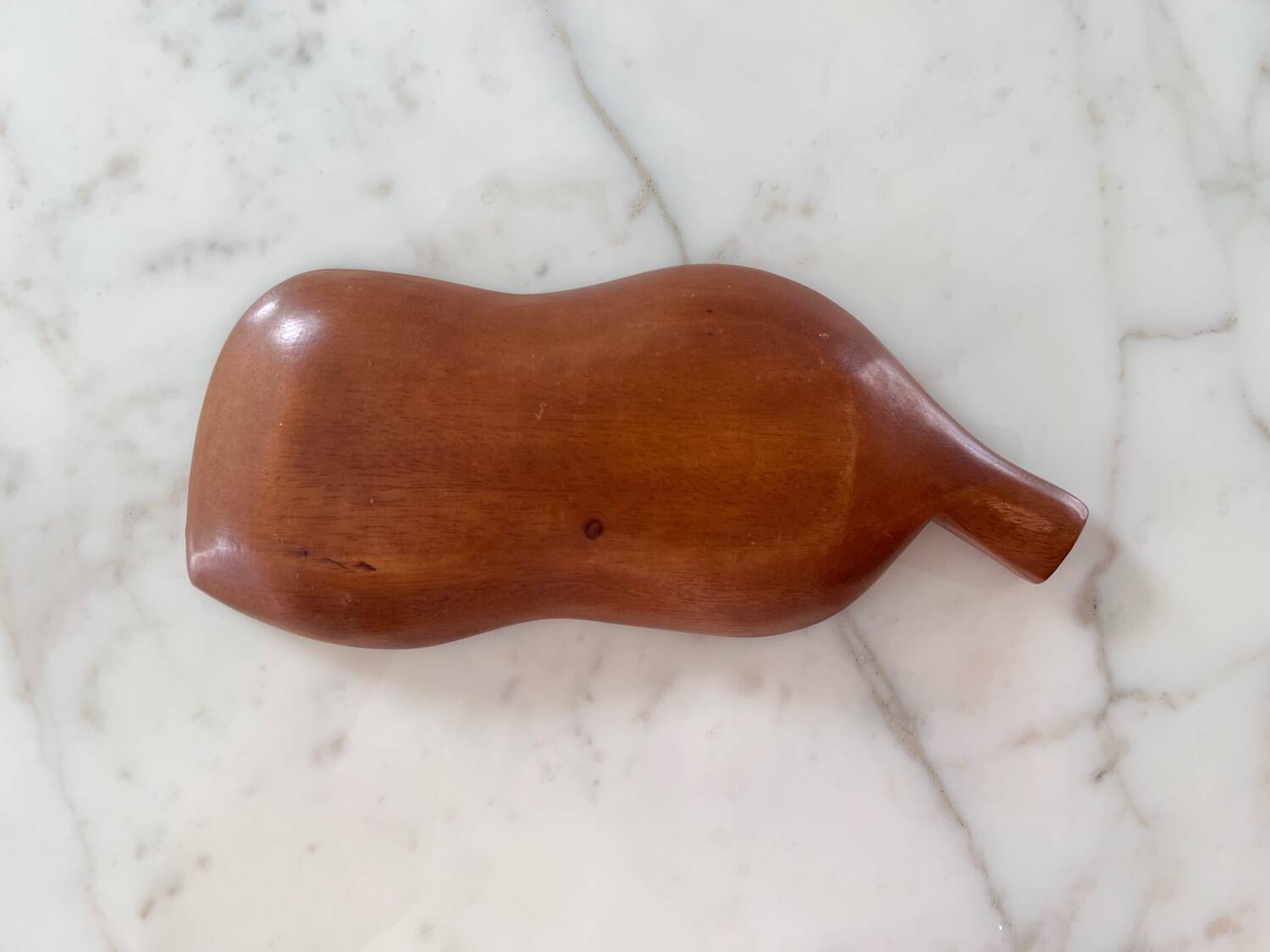 Scandinavian style wooden bowl