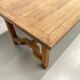 Oak farmhouse table, 1950s