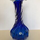 Bohemian crystal vase