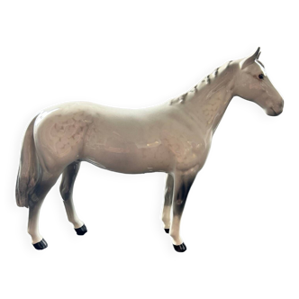 White ceramic horse