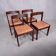Dining chairs by Gerard Geytenbeek, wenge, 1960s