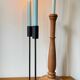 BOUGEOIRS Vintage Teak and Steel